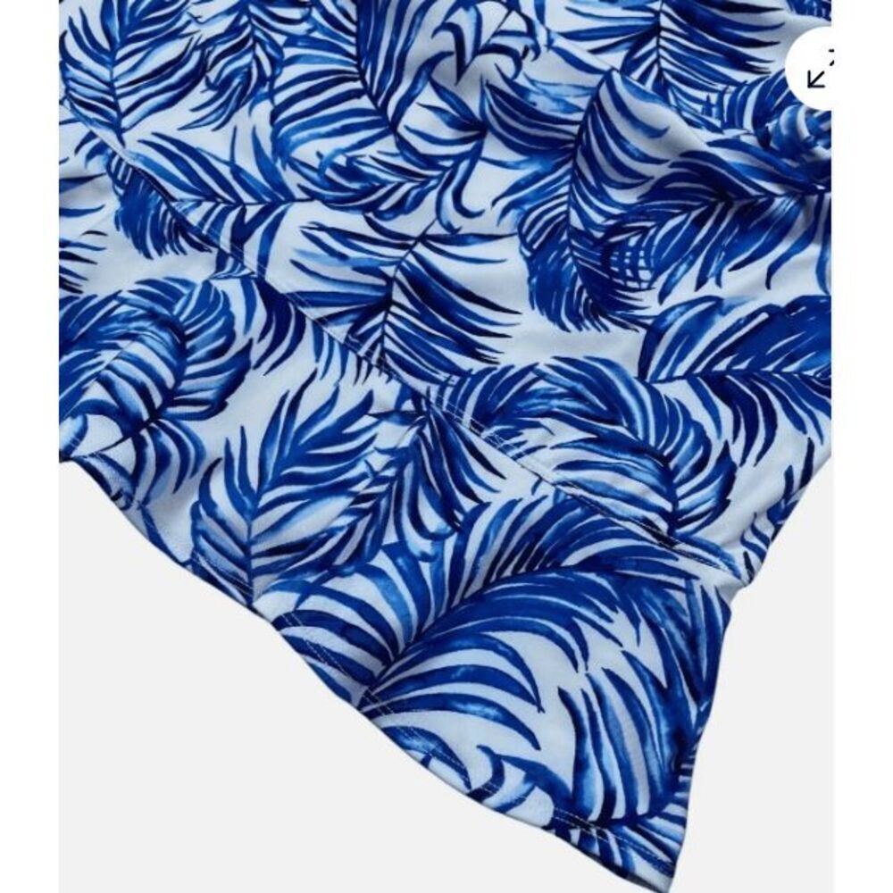 Tommy Bahama NWT size S blue palms dress golf tennis pickleball - Picture 10 of 13